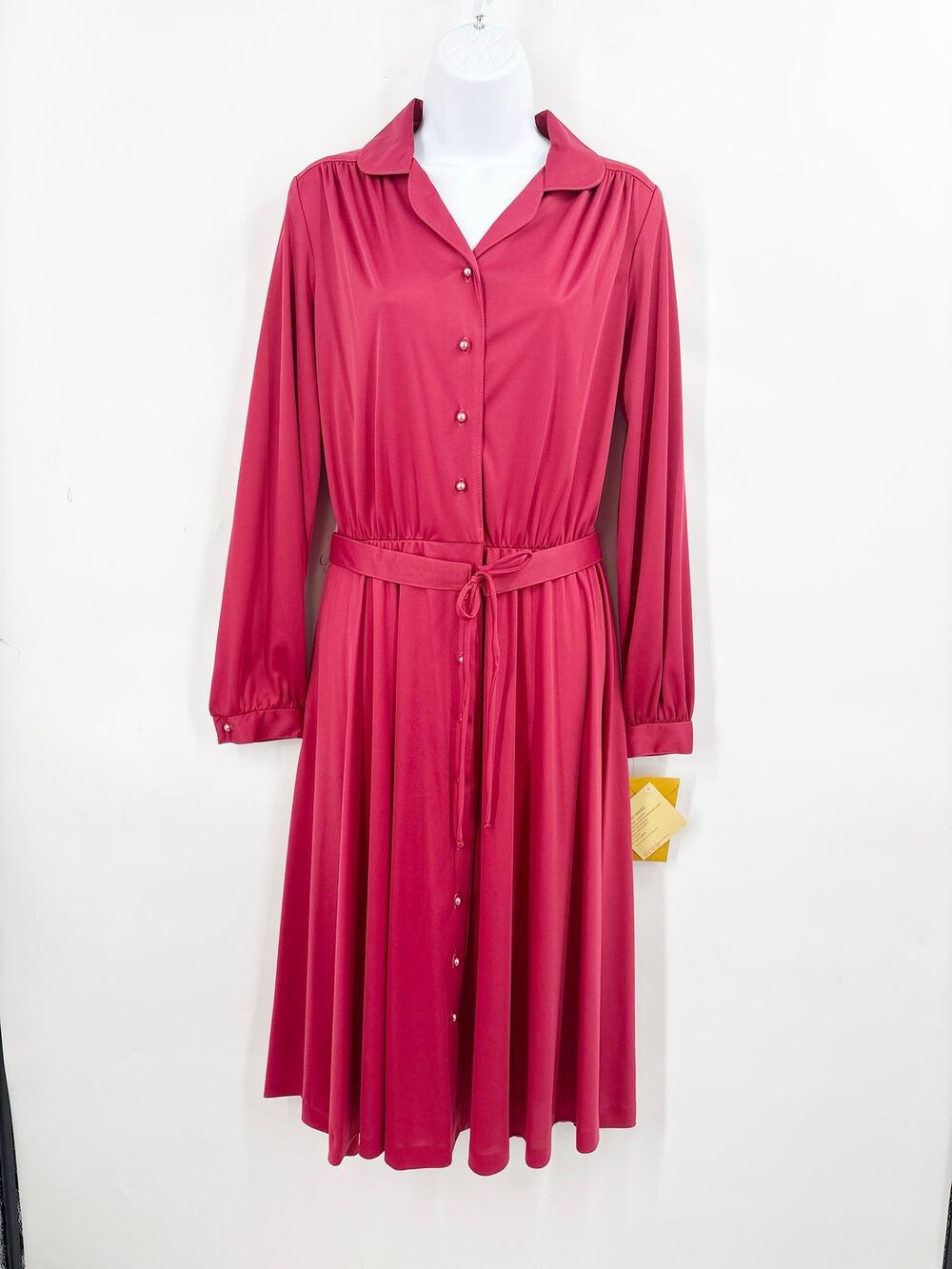 Vintage Sears Shirtwaist Dress Size 16 Modern 8/10 70s 80s New NWT Deadstock